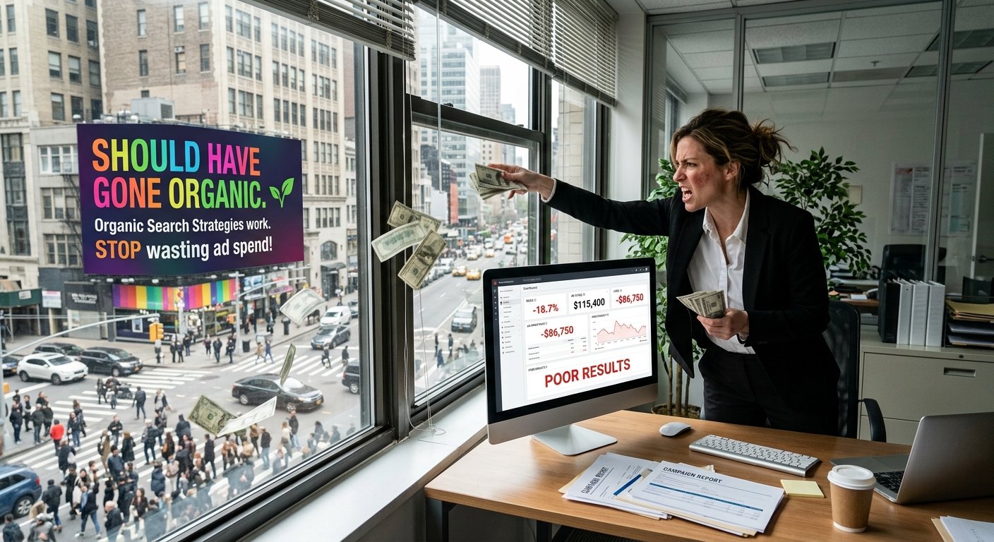 Concentrate on Organic results for your website